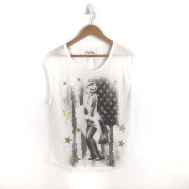 Art × Monroe Marilyn Monroe Big Logo Small Size W… - image 1