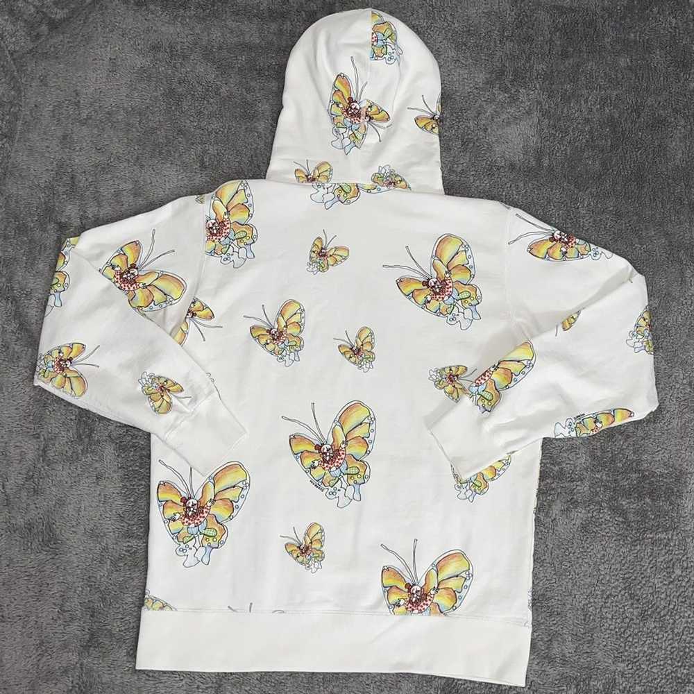 Supreme 2016 SUPREME GONZ BUTTERFLY HOODIE - WHITE - image 3