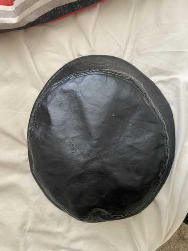Japanese Brand × Streetwear Leather Bucket Hat - image 1