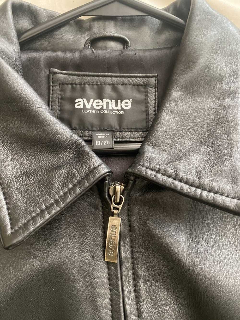 Custom × Vintage Avenue Leather Jacket 🧥 - image 2