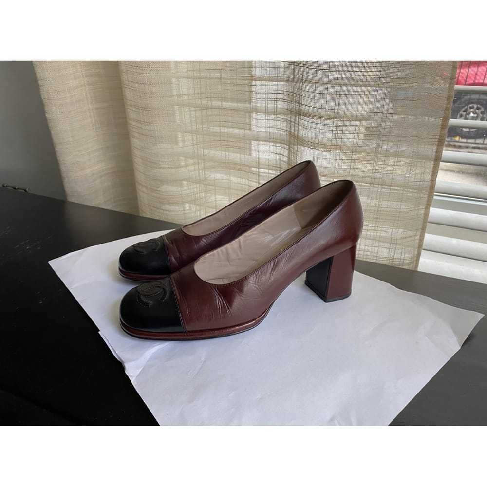 Chanel Leather heels - image 8