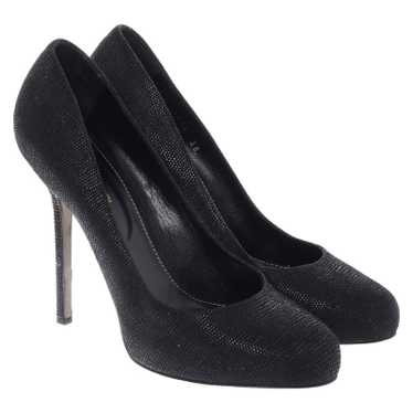 Sergio Rossi Pumps/Peeptoes Leather in Black - image 1