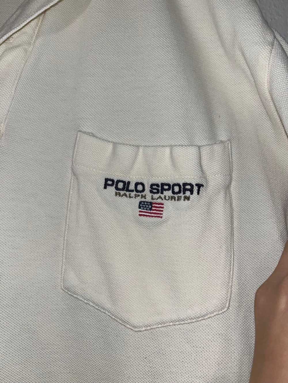 Polo Ralph Lauren Vintage Embroidered Polo Sport - image 2