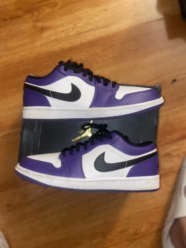 Nike Air Jordan 1 lows (purple)