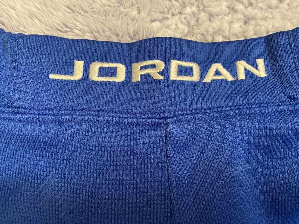 Nike × Vintage VTG Jordan Cat Scratch Blue Shorts… - image 3