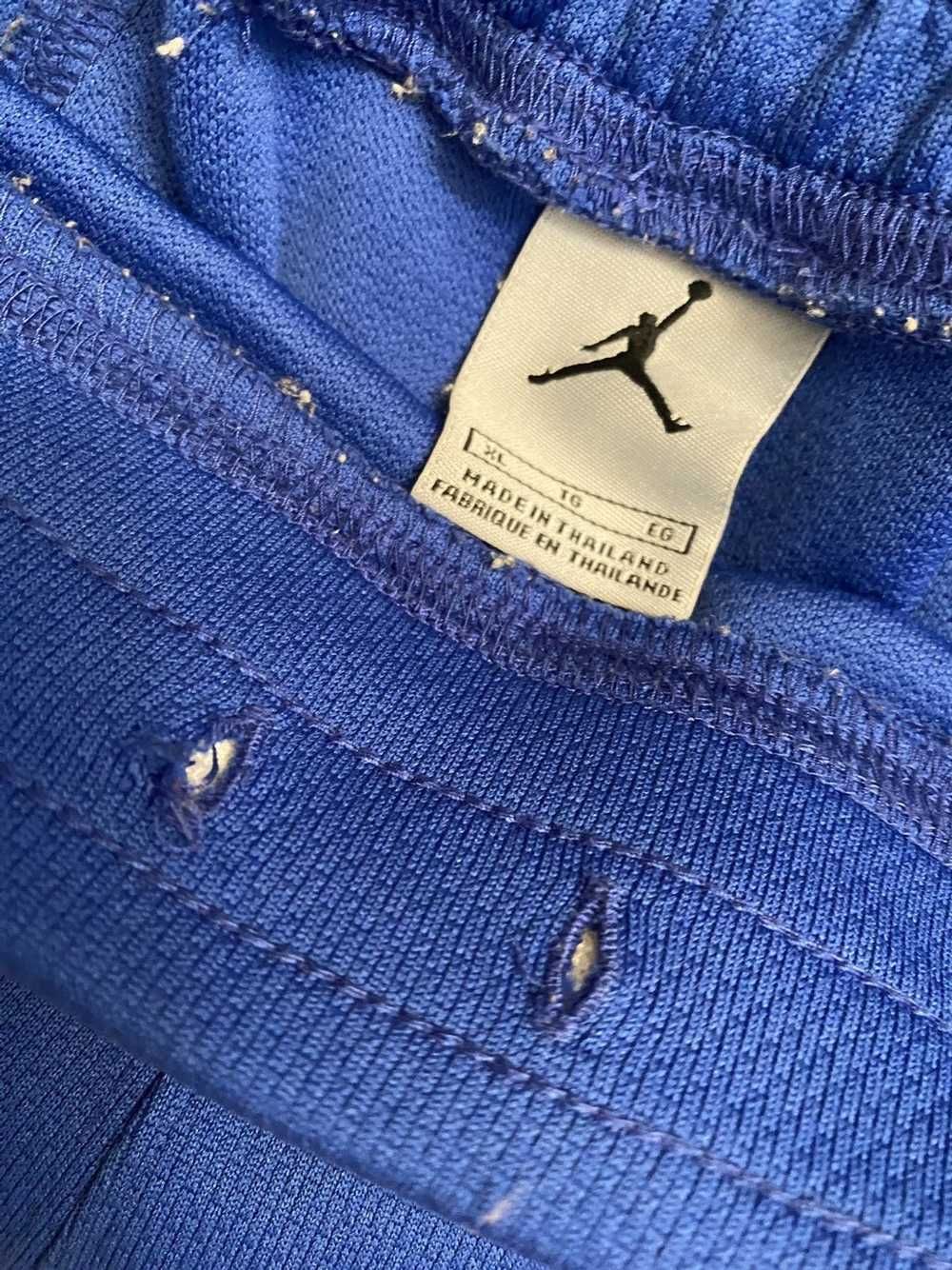Nike × Vintage VTG Jordan Cat Scratch Blue Shorts… - image 5