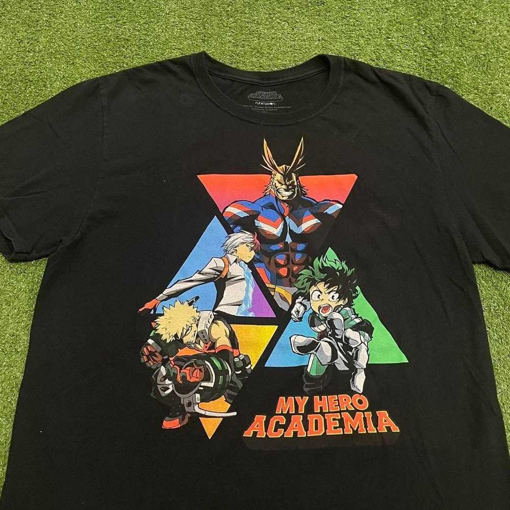 Vintage My Hero Academia Graphic Anime Shirt - image 2