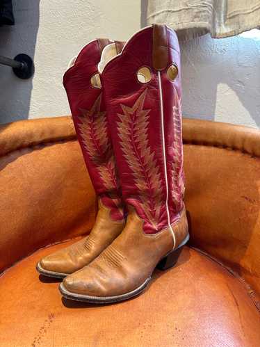 Red Chile & Peanut Brittle 2-Tone boots by Sandero