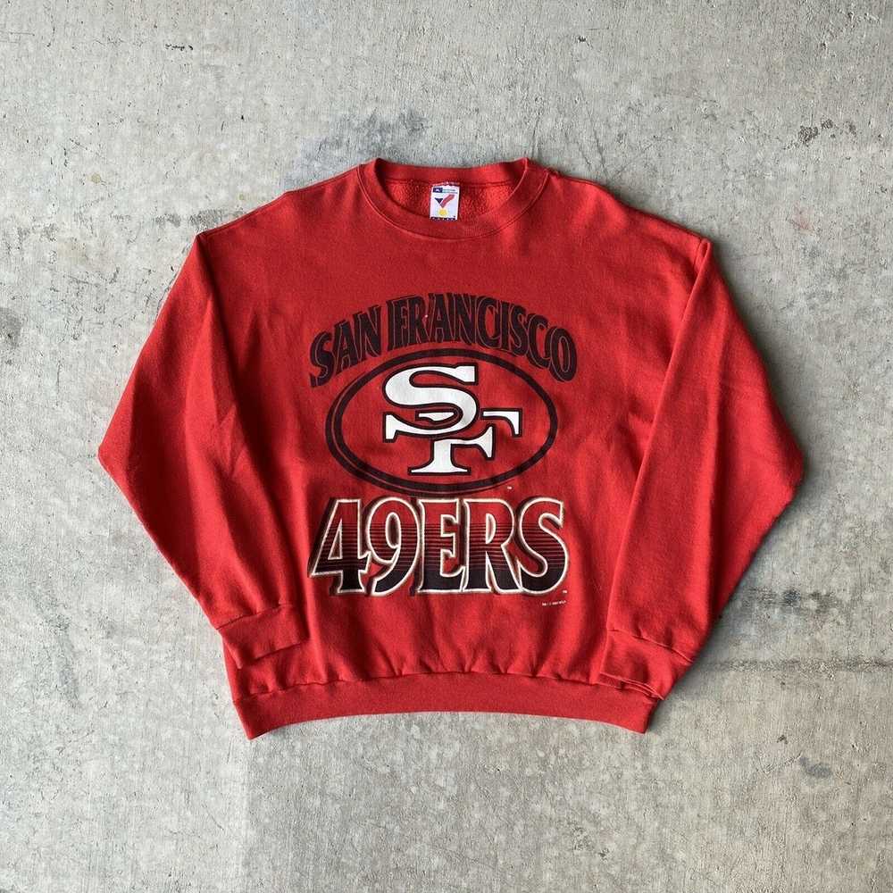 NFL × Vintage Vtg 90s San Francisco 49ers Big Gra… - image 1