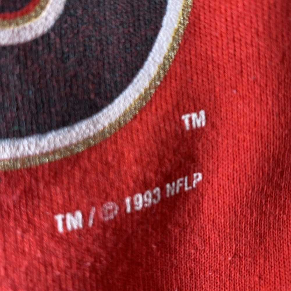 NFL × Vintage Vtg 90s San Francisco 49ers Big Gra… - image 3