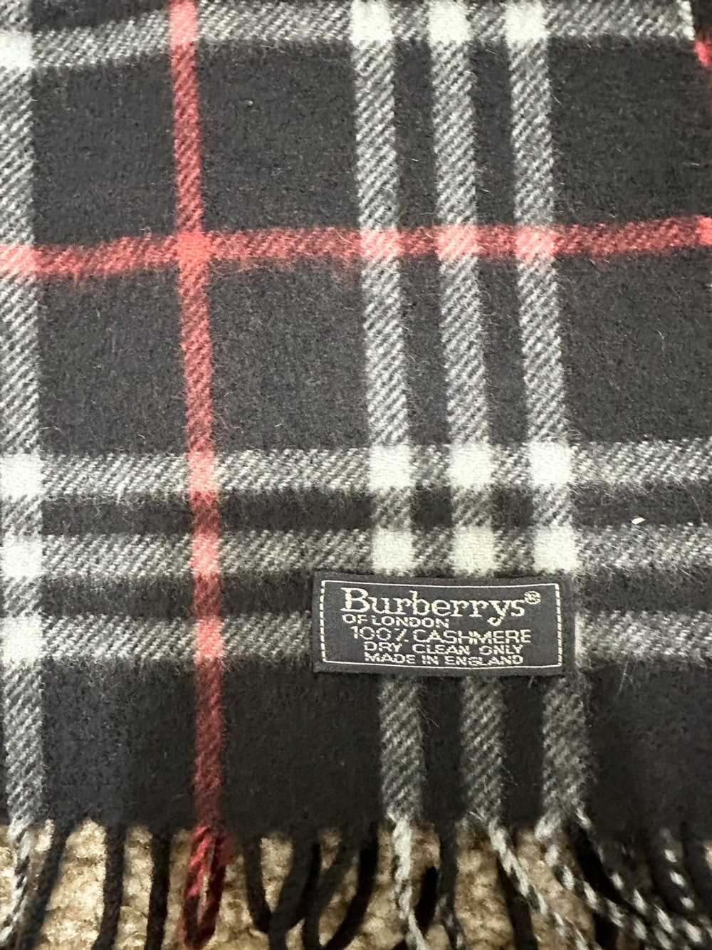 Burberry Burberry Cashmere Scarf Navy - image 1