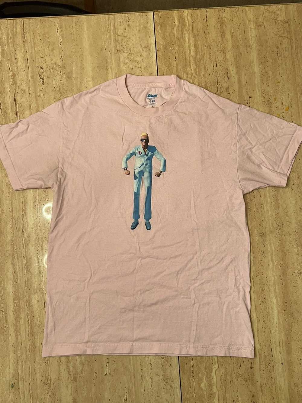 Tyler The Creator Pink Igor Tour Shirt Size Large - Gem