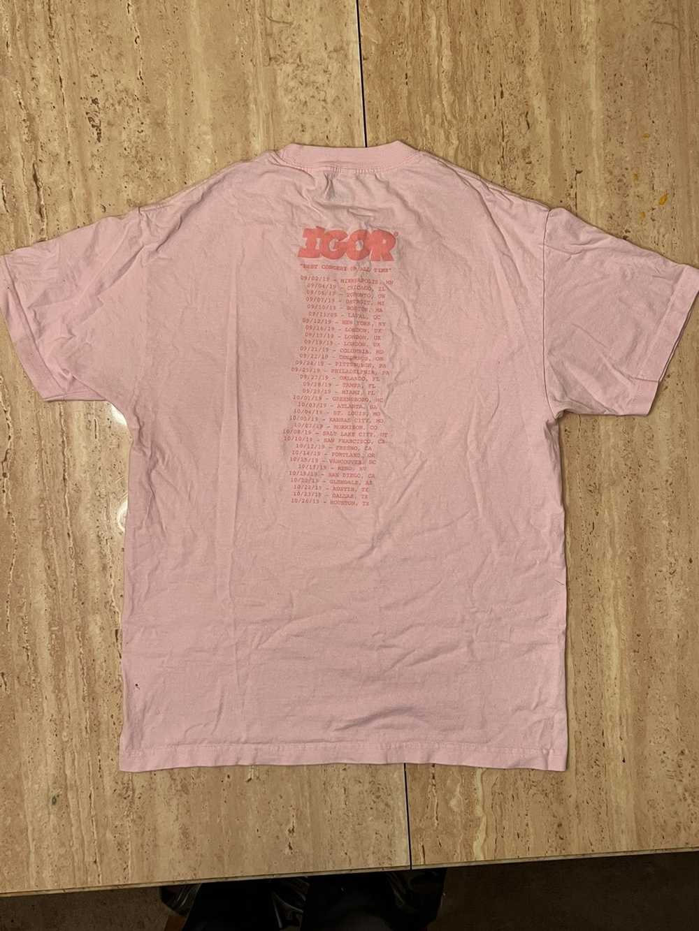 Tyler The Creator Pink Igor Tour Shirt Size Large - Gem