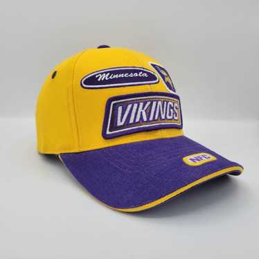 Vintage Minnesota Vikings Puma Strapback Hat NFL Pro Line