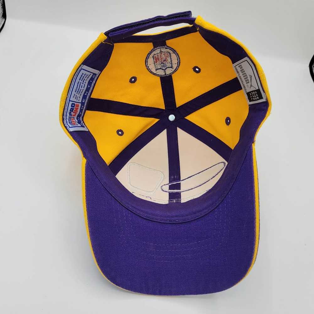 Vintage Minnesota Vikings Puma Strapback Hat NFL Pro Line