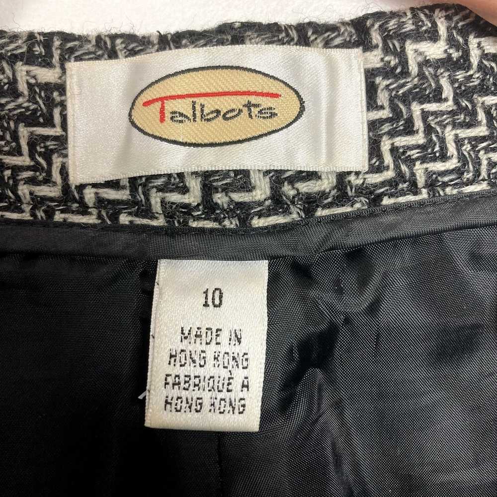 Vintage Vintage Talbots Wool Pants Womens 10 Blac… - image 5