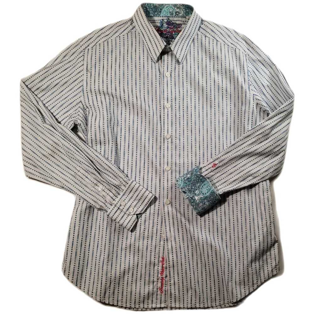 Robert Graham Robert Graham Sport Shirt In White … - image 1