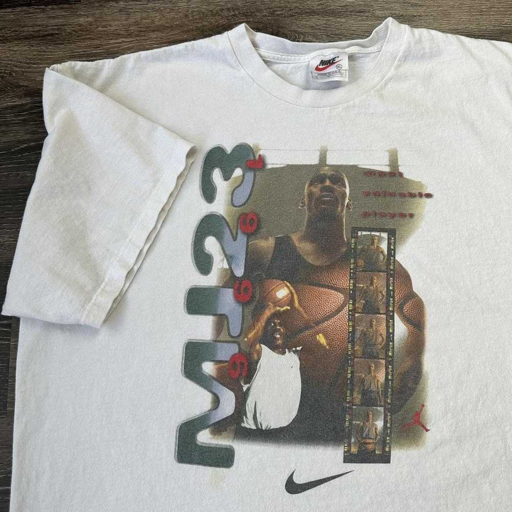 Nike × Vintage vintage nike jordan t-shirt - image 1