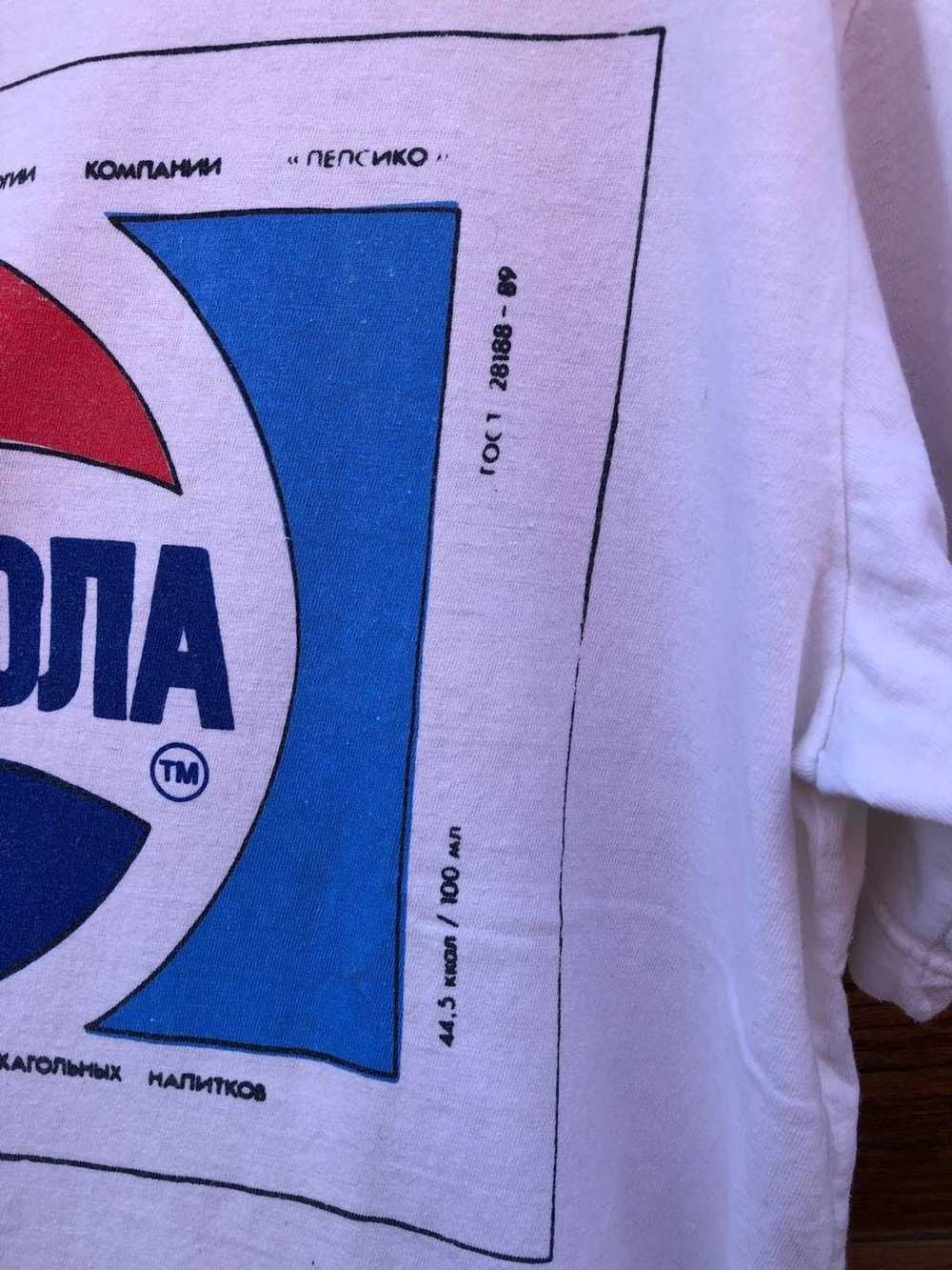 Pepsi × Streetwear × Vintage VTG 90s PEPSI COLA L… - image 3