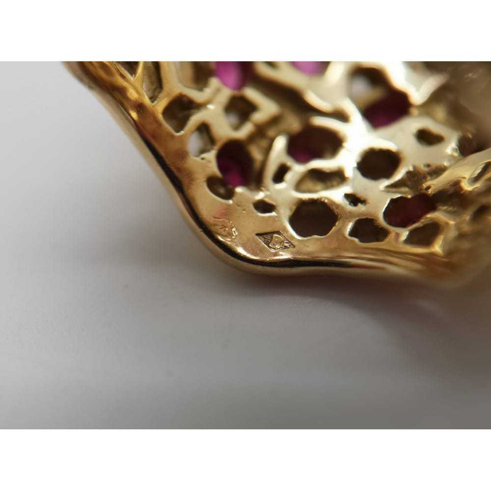 Aurelie Bidermann Dentelle yellow gold ring - image 6