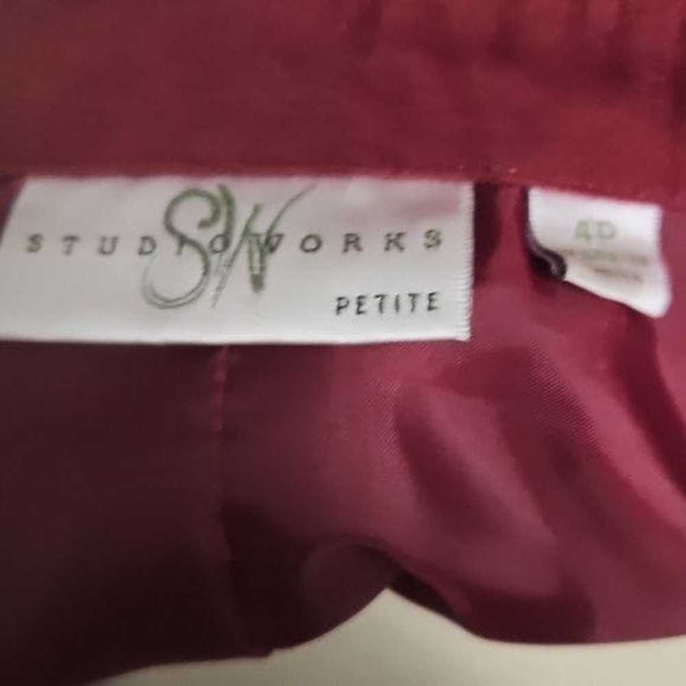 Other Studio Works Petite Size 4 Magenta Business… - image 5