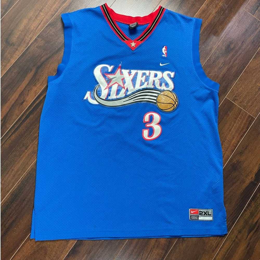 Nike Allen Iverson Philadelphia 76ers Nike Jersey… - image 1