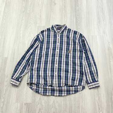 Vintage VINTAGE 90s Guess Plaid Button Shirt - image 1