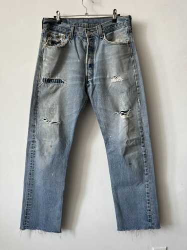 Levi's Vintage Levi’s 501 faded and distressed