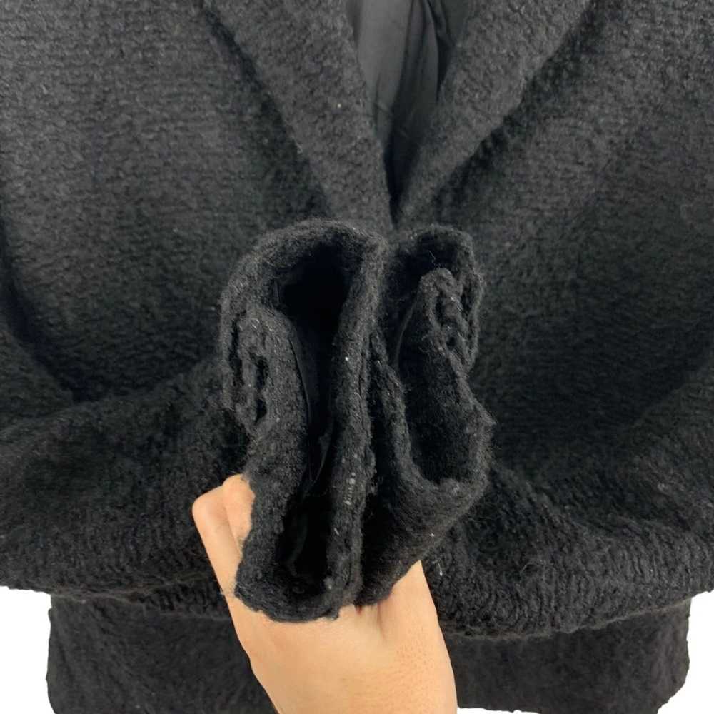 Designer × Zara Rare!! ZARA basic black wool blaz… - image 4