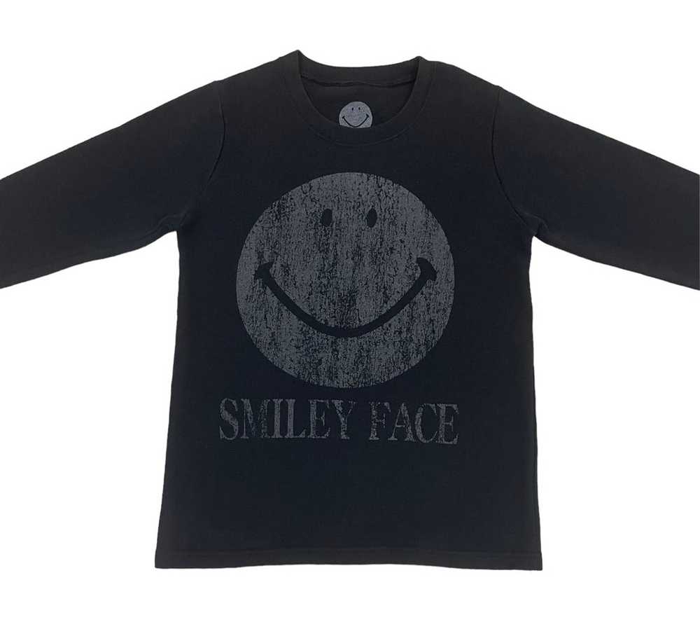 Japanese Brand × Streetwear Smiley Face Sweatshirt - image 3