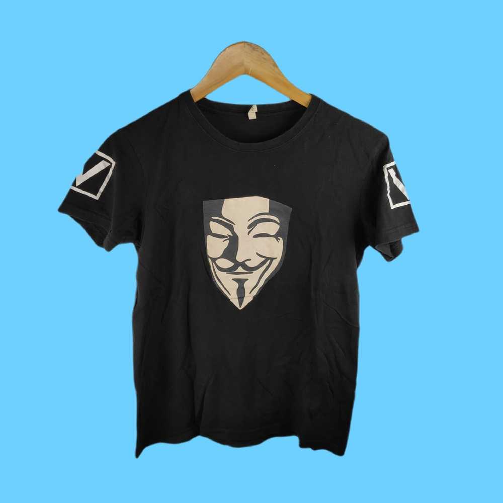 Band Tees × Movie × Rare V for vendetta shirt S g… - image 1