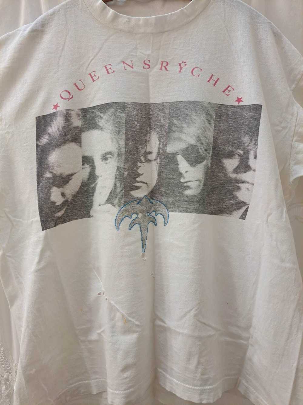 Rock T Shirt Queensryche World Tour 1991 XL T-Shi… - image 1