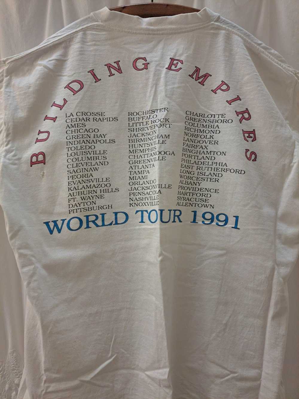 Rock T Shirt Queensryche World Tour 1991 XL T-Shi… - image 8