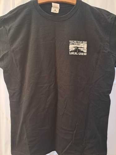 Rock T Shirt Dave Matthews Band 2001 Local Crew XL