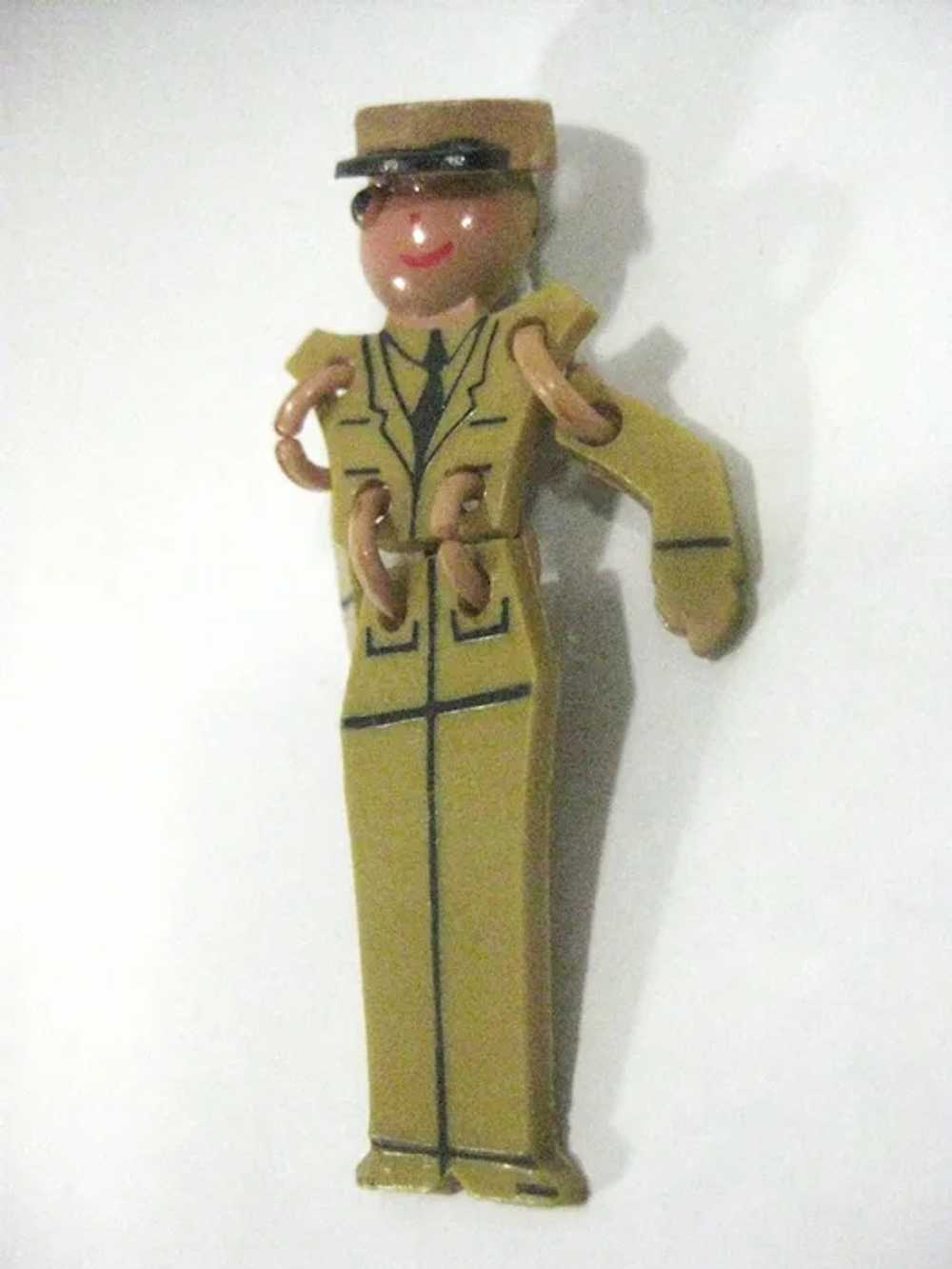 WW2 buddies army soldier articulated sweetheart m… - image 2