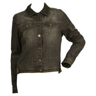 Blumarine Jacket/Coat Jeans fabric in Black