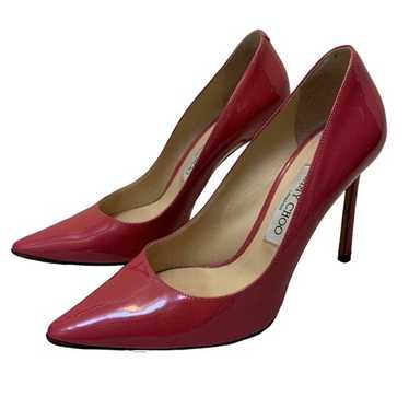 2色 JIMMY CHOO ABEL100 PATENT LEATHER PUMPS Black Patent Leather Pointed-Toe Pumps | ABEL | Jimmy Choo