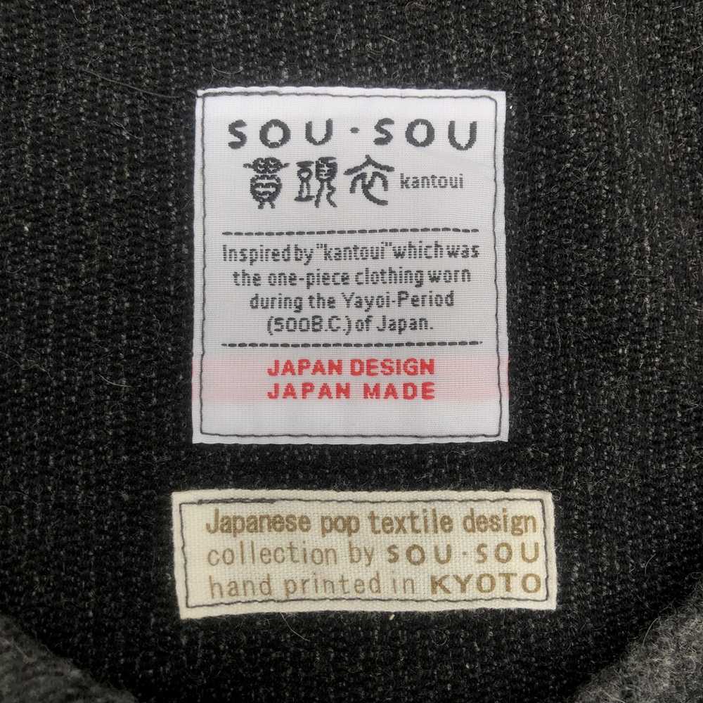 Sou Sou SOU SOU Kantoui Japan Capes Jacket Coat L… - image 4