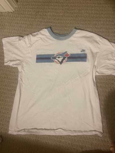 Large) New Nike MLB Authentic Toronto Blue Jays Dri-Fit Shirt