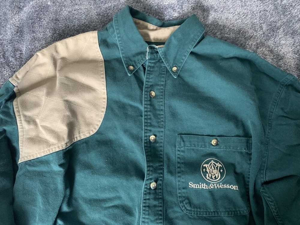 Vintage Vintage Smith & Wesson Button-Up - image 3