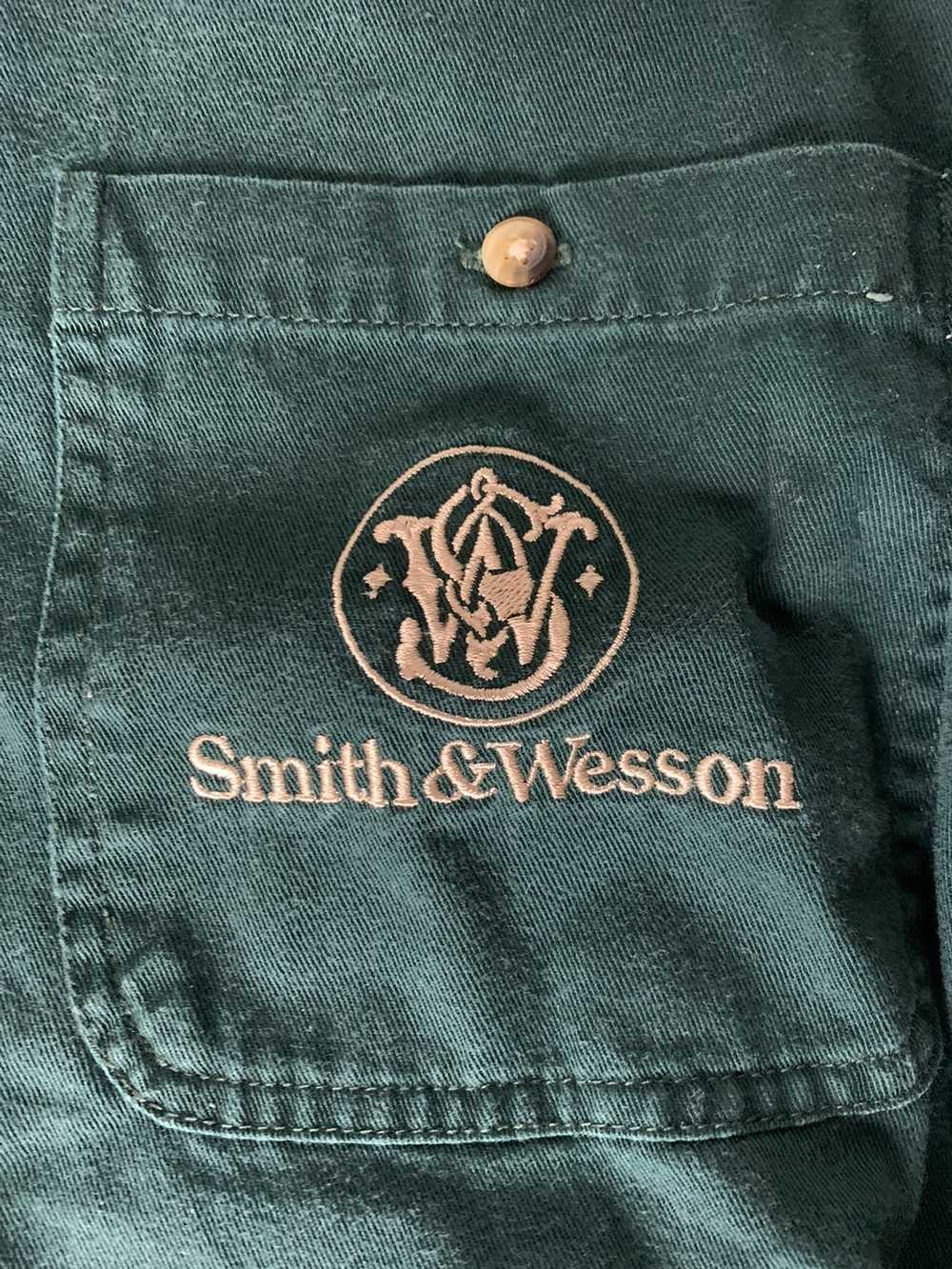 Vintage Vintage Smith & Wesson Button-Up - image 4