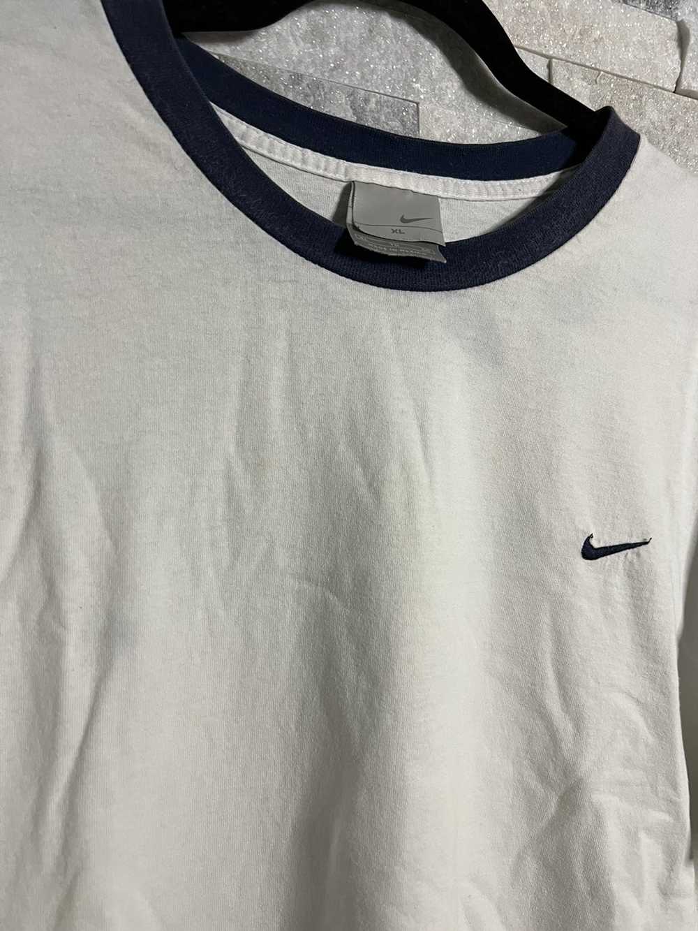 Nike × Vintage Mini Swoosh Ringer Tshirt - image 2