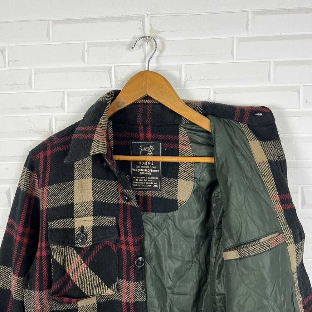 Flannel × Japanese Brand TARTAN DESIGN FLANNEL JA… - image 10