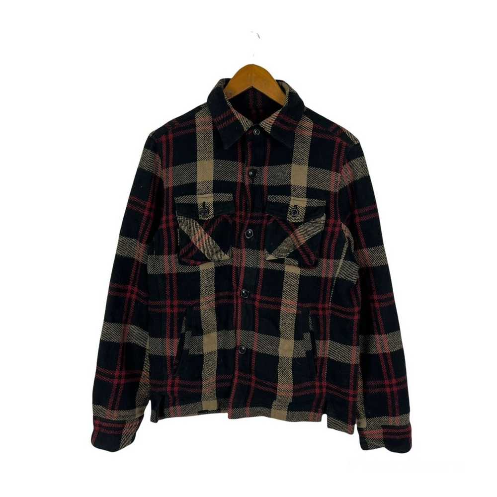 Flannel × Japanese Brand TARTAN DESIGN FLANNEL JA… - image 1