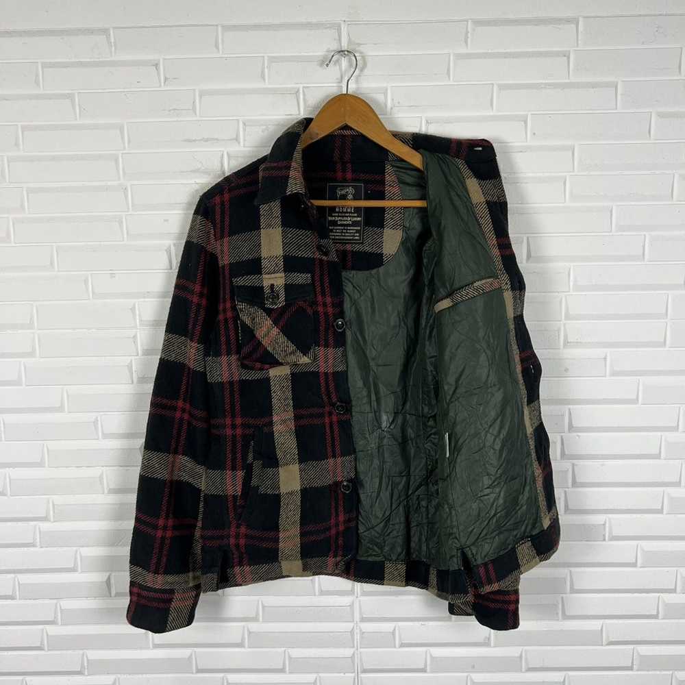 Flannel × Japanese Brand TARTAN DESIGN FLANNEL JA… - image 8