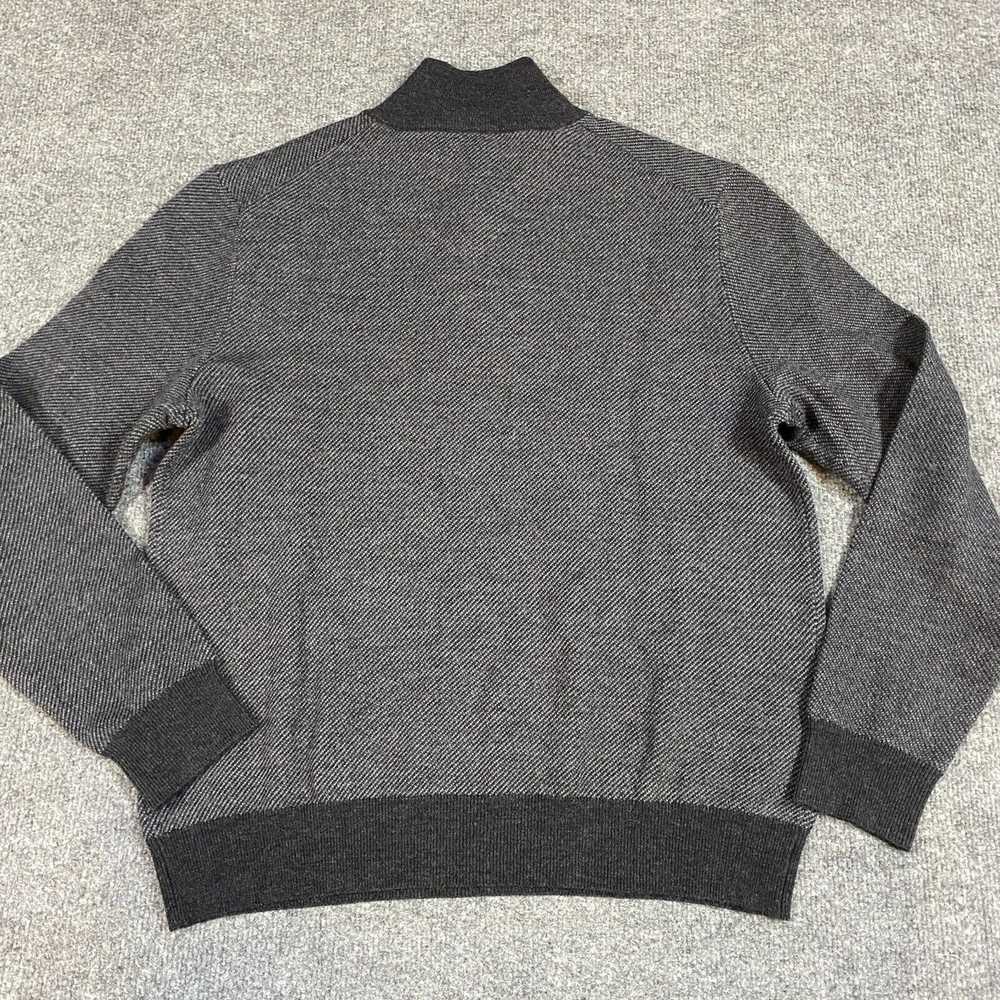 Neiman Marcus Neiman Marcus Men's Sweater L Gray … - image 9