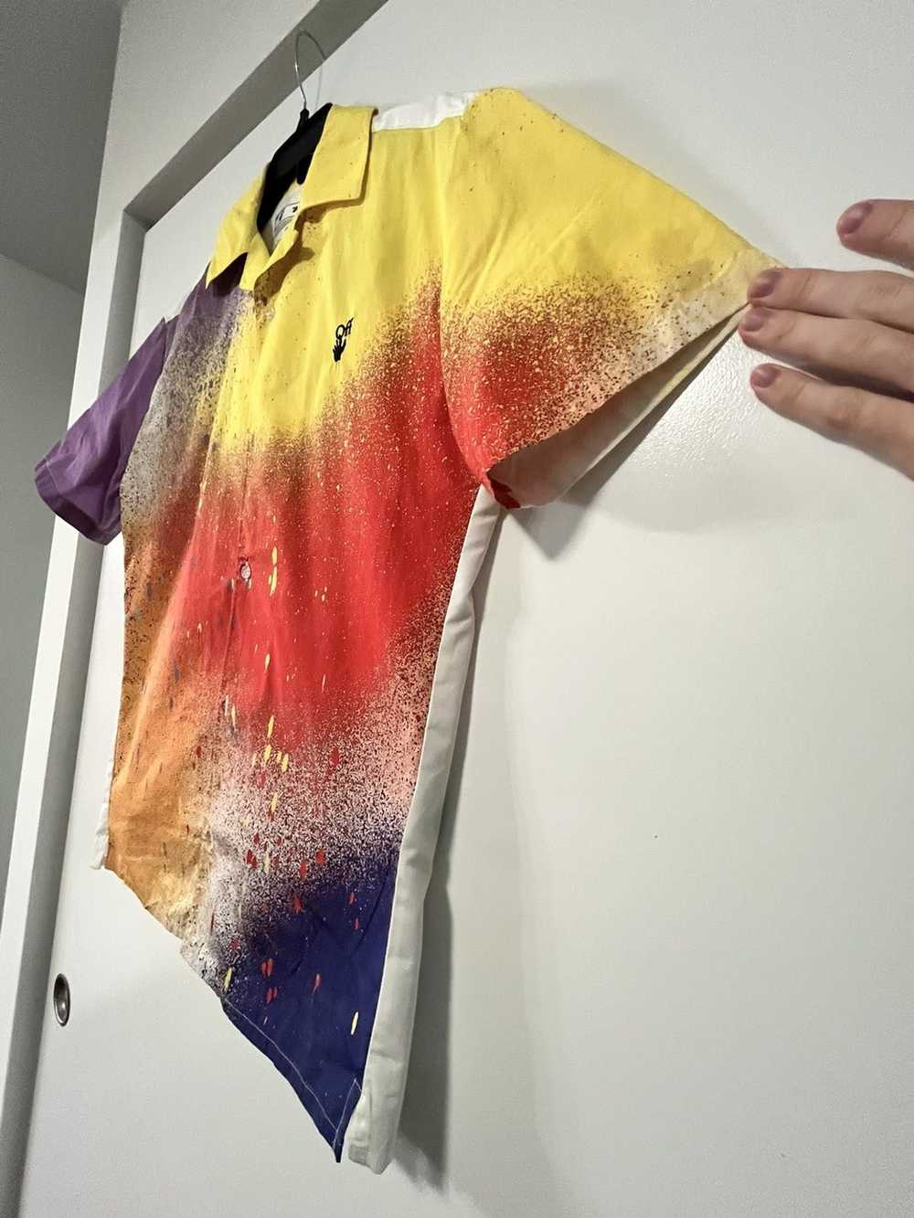 Off-White Off White x Katsu Spray Paint Shirt - image 3