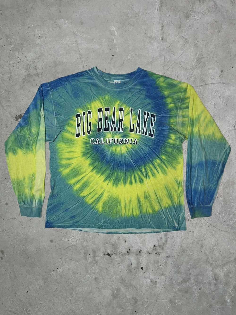 Vintage Vintage Tie Dye Big Bear Lake Tee - image 1