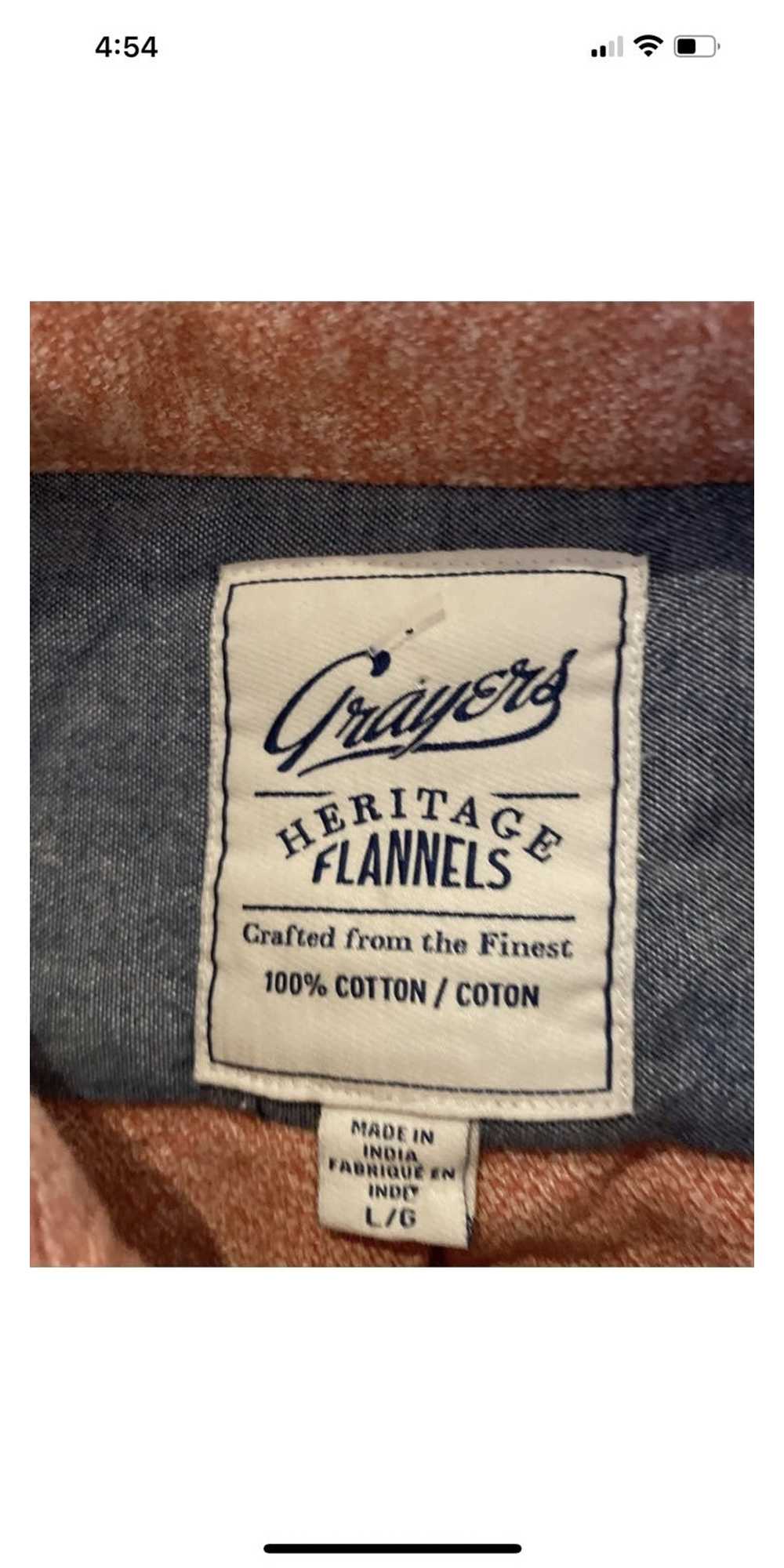 Grayers Heritage Flannels Work Shirt - image 4