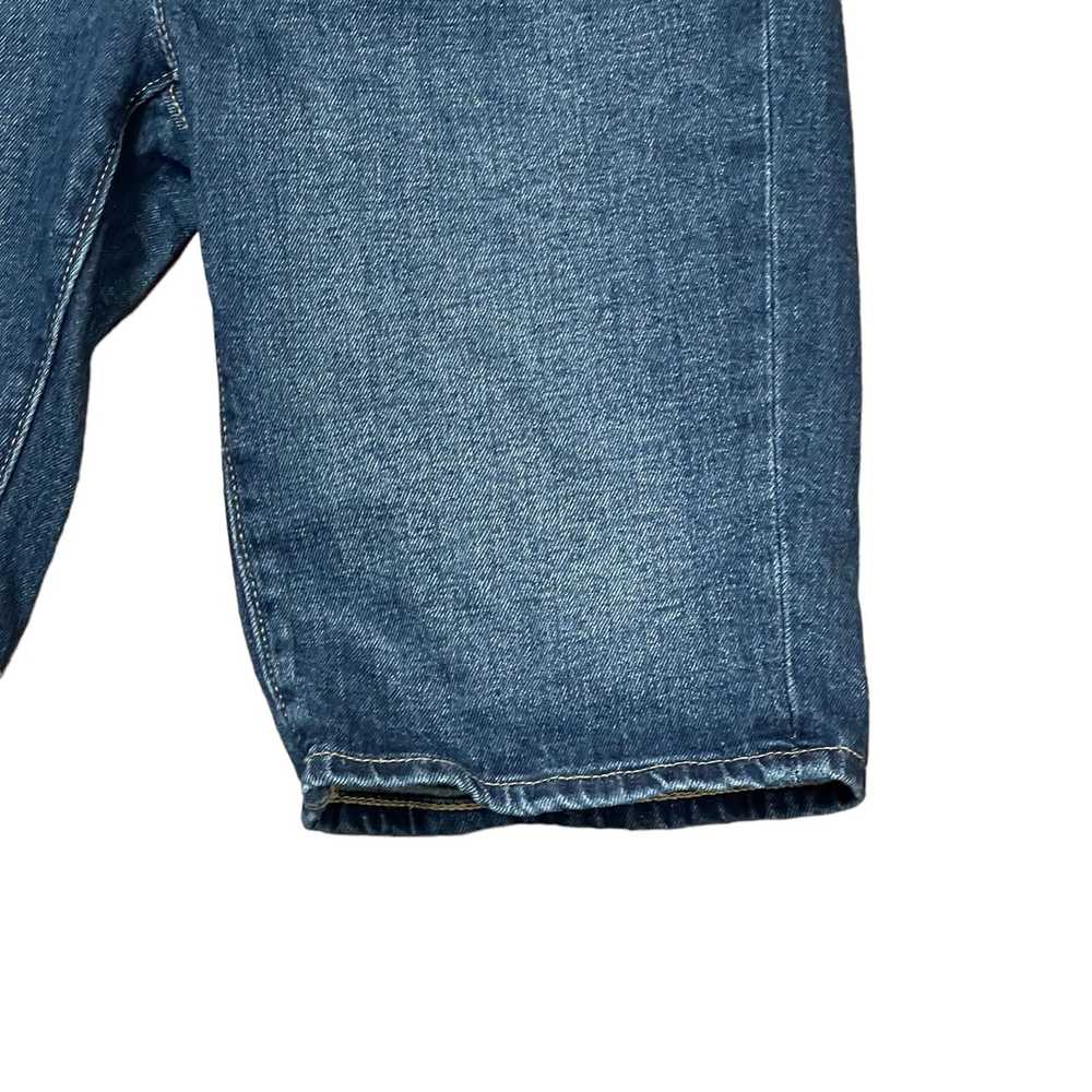 Gap Gap Denim Bermuda Jean Shorts Size 4/27 Blue … - image 3